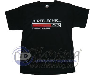 T-Shirt "JE REFLECHIS"
